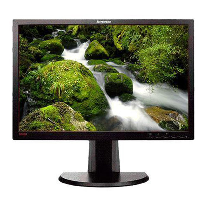 Rnw365 Monitor Lenovo ThinkVision LT2452PWC 24 Pollici Full-HD 1920x1200 VGA DVI DP Black