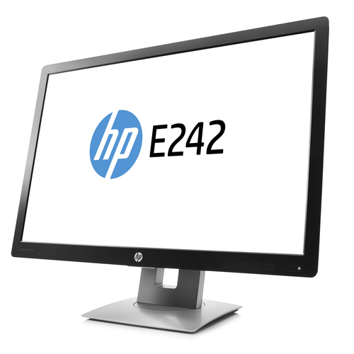 Rnw365 Monitor HP EliteDisplay E242 24 Pollici LED Full-HD Black-Silver