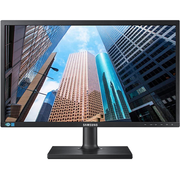 Rnw365 Monitor Samsung S24E650 24 Pollici 1920x1200 LED VGA HDMI DP Black