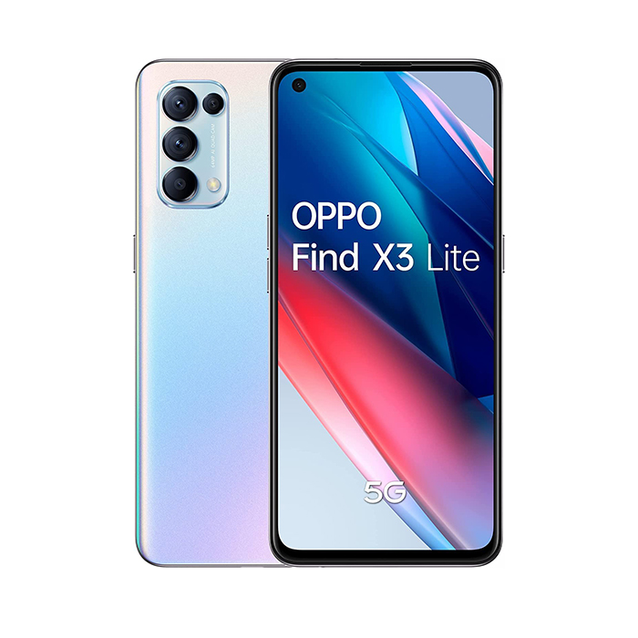 Rnw365 Smartphone Oppo Find X3 Lite 5G CPH2145 128GB 6.4  AMOLED 64MP Silver [Grade A]