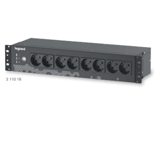 UPS KEOR PDU 800VA F/G/I IN 8 GR/IT OUT B