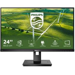 Philips LCD Desktop 23 8 IPS 16 9 1920x1080 250 cd-m Speakers Power Sensor Regolabile in altezza Pivot 1xVGA - 1xDVI - 1xHDMI - 1x DP IN - HUB USB