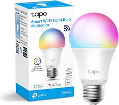 LAMPADA A LED SMART Wi-Fi TP-LINK  Tapo L530E E27 classe energ. A+ 220V/50-60Hz, 2.500 K~6.500 K 60W-Funz.con app