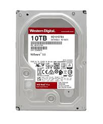 WD HD 10TB SATA3 3.5 10000GB RED PLUS 256MB CACHE 7200RPM