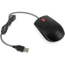 Lenovo Mouse Fingerprint Biometric Wired Mouse