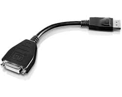 Lenovo Adattatore Video da DP DisplayPort to Single-Link DVI-D (Digital) Monitor Adapter Cable 