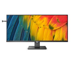 Philips Monitor Desktop 40  formato 21:9  IPS  3440 1440  500 cd/m2  1200:1  HDR 400  HDMI  Display Port  USB-C  Hub USB  HBR 3  PD 100W  Speakers  PIP/PBP