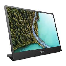 Philips Monitor Desktop 15 6  portable monitor DUAL USB-C  full HD  inclinazione a 90ÃÂ°  low blue light  rilascio potenza sino a 65W