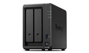 NAS SYNOLOGY DS723+ x 2HD 3.5/2.5 SATA2/3 NO HD AMD Ryzen R1600-DDR4 2Gb-2P 1Gbit/s LAN-1P USB3.2+1P eSATA-Supp.40 telec