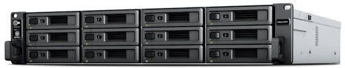 NAS SYNOLOGY RS2423+ X 12HD 3.5"/2.5"SATA2/3>NO HD< AMD Ryzen V1780B,DDR4 ECC 8Gb,2P 1GbE-1P 10GbE-