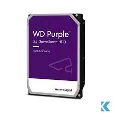 WD HD 2TB 64MB CACHE 5.4K PURPLE VIDEOSORVEGLIANZA 24X7