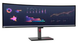 Lenovo ThinkVision P49w-30 49 / IPS / 5120x1440 / 2x HDMI 2.1. 1x DP 1.4. 1x ThdB 4 in. 1x ThdB 4 out / 4x USB 3.2 Gen 1. 1x USB-C 3.2 Gen 1. 1x USB-B 3.2 Gen 1. 1x ThdB 4 Out. 1x ThdB 4 In / 5Wx2 / 3