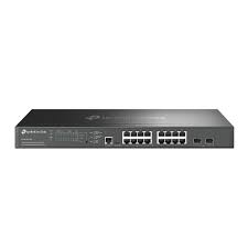 Omada 16-Port 2.5GBASE-T and 2-Port 10GE SFP+ L2+ Managed Switch with 8-Port PoE+, 8Ã 2.5G PoE+ Ports, 8Ã 2.5G Non-PoE Ports, 2Ã 10G SFP+ Slots, RJ45/Micro-USB Console Port, 802.3at/af, 240 W PoE Powe