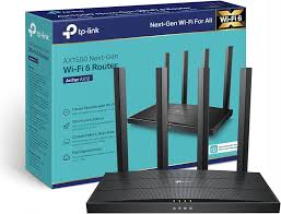 AX1500 Wi-Fi 6 AX Router TP-LINK Archer AX12  Dual Band 1201Mbps at 5GHz+300Mbps at 2.4GHz 4  antenne Fino:30/04