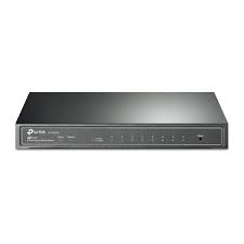 Omada 8-Port Gigabit Smart Switch, 8Ã Gigabit RJ45 Ports including 1 PoE IN Port, Desktop Steel Case, Integration with Omada SDN Controller, Static Routing, 802.1Q VLAN, STP/RSTP/MSTP, IGMP Snooping, 