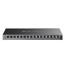 Omada  16-Port Gigabit Smart Switch with 8-Port PoE+, 8Ã Gigabit PoE+ Ports, 802.3af/at, 120 W PoE Power, Desktop Steel Case, Integration with Omada SDN Controller, Static Routing, 802.1Q VLAN, STP/RS