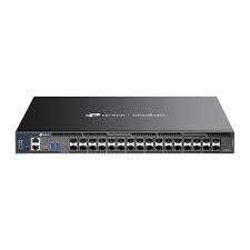 Omada 26-Port 10G Stackable L3 Managed Aggregation Switch with 6 25G Slots, 26Ã 10G SFP+ Slots, 6Ã 25G SFP28 Slots, RJ45/Type C USB Console Port, Management Port, 2Ã USB3.0 Ports, 1U 19-inch Rack-moun