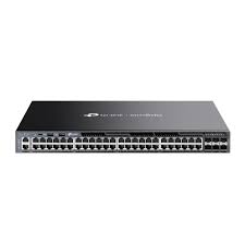 Omada 48-Port Gigabit Stackable L3 Managed Switch with 6 10GE SFP+ Slots, 48Ã Gigabit RJ45 Ports, 6Ã 10G SFP+ Slots, RJ45/Type C USB Console Port, Management Port, 2Ã USB2.0 Ports, 1U 19-inch Rack-mou