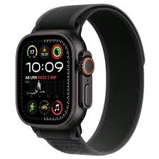 Apple Watch Ultra 2 GPS + Cellular 49mm Black Titanium Case with Black Trail Loop - M/L