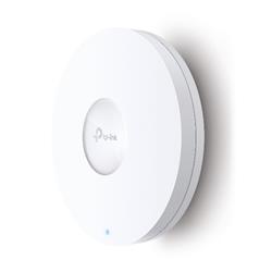 Omada  BE9300 Ceiling Mount Tri-Band Wi-Fi 7 Access Point, 1Ã2.5G RJ45 Port, 574Mbps at  2.4 GHz + 2880 Mbps at 5 GHz+ 5760 Mbps at 6 GHz, 802.3at POE and 12V DC (Power Adapter is not included), 2Ã3 d