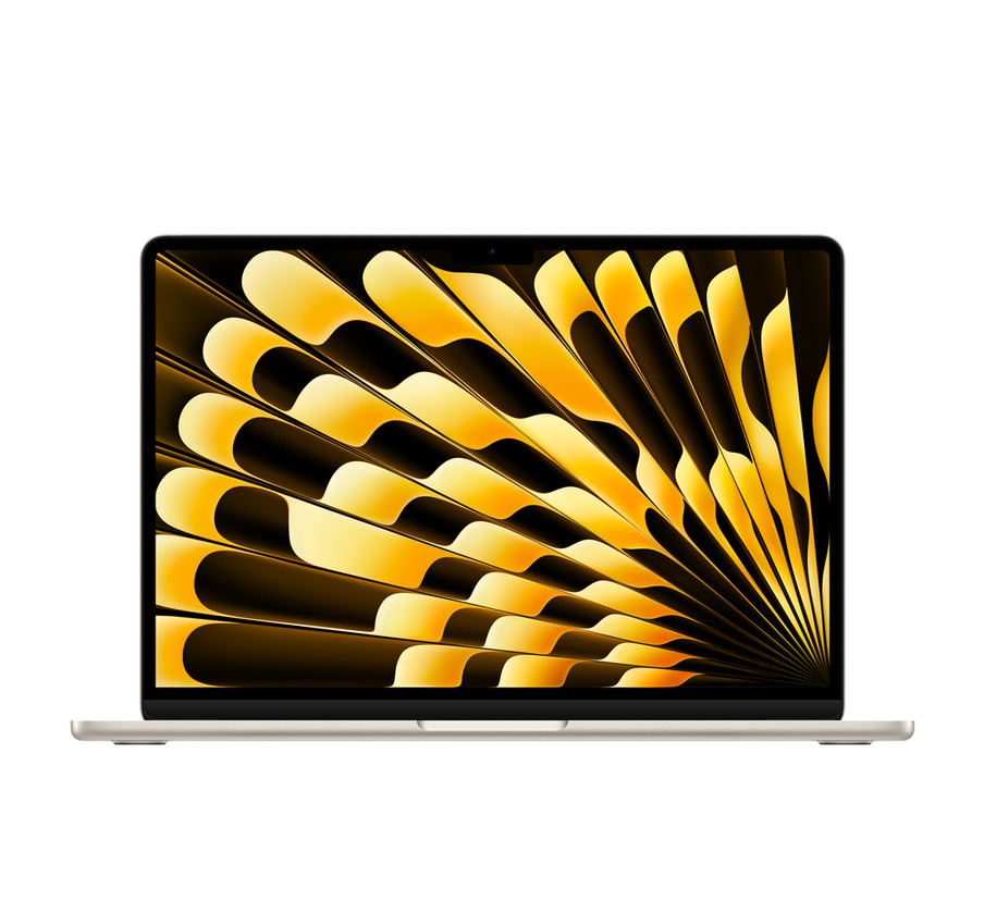 13-inch MacBook Air: Apple M3 chip with 8-core CPU and 8-core GPU, 16GB, 256GB SSD - Starlight