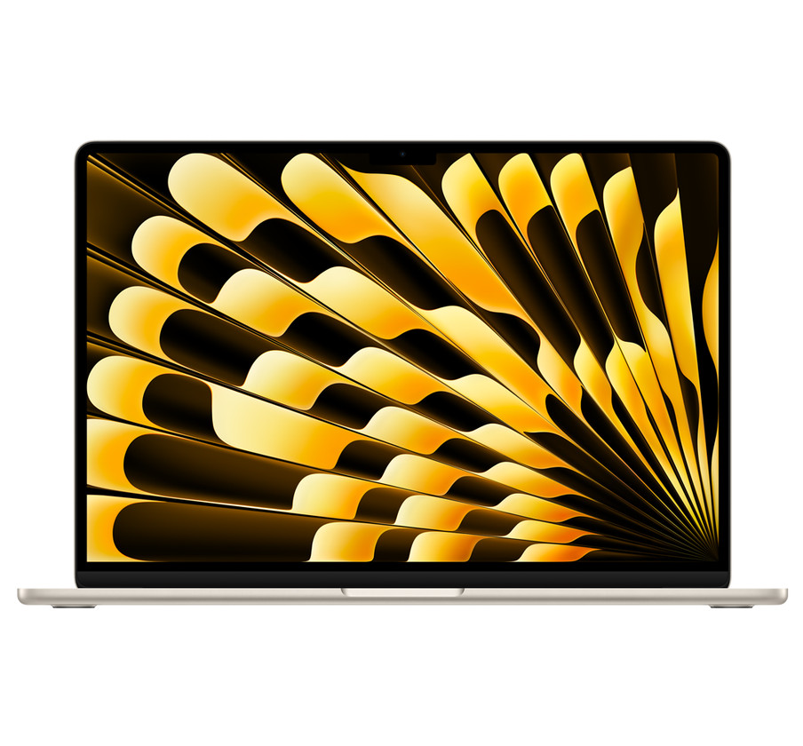 15-inch MacBook Air: Apple M3 chip with 8-core CPU and 10-core GPU, 16GB, 256GB SSD - Starlight