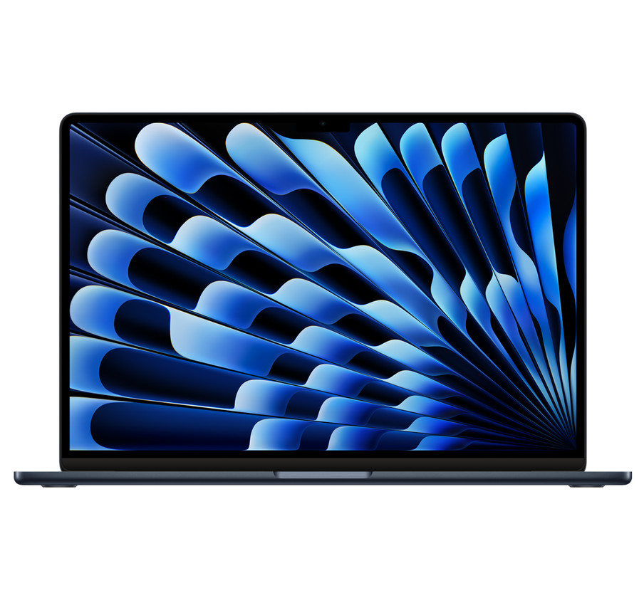 15-inch MacBook Air: Apple M3 chip with 8-core CPU and 10-core GPU, 16GB, 256GB SSD - Midnight