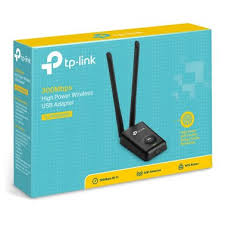 TP-LINK ADATT. WIRELESS 300M 802.11N/G/B-HIGH POWER FINO 500MW CON 2 ANT. 5DBI REMOVIBILE