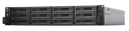 SYNOLOGY NAS RS3618xs x12HD 3.5/2.5 SATA2/3>NO HD<RACK-XeonQuadC.2.4GHz-DDR4 8Gb ECC-4P Giga-4P USB+2P esp.-Supp.75 telec.